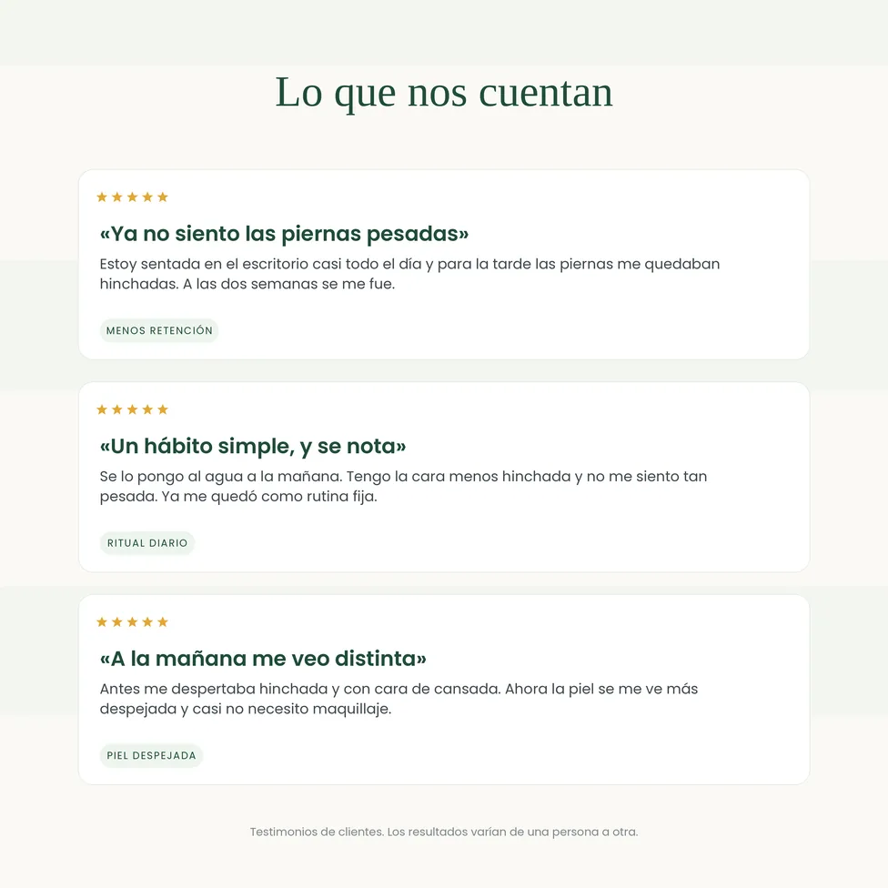 Drenaje Linfático Nada Extra — Gotas Naturales